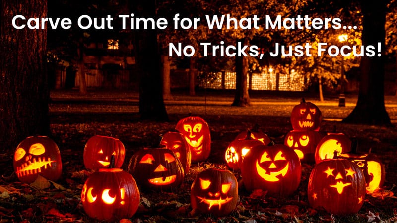 A Magically Simple Way to Stay Focused + Spooky Halloween Treats